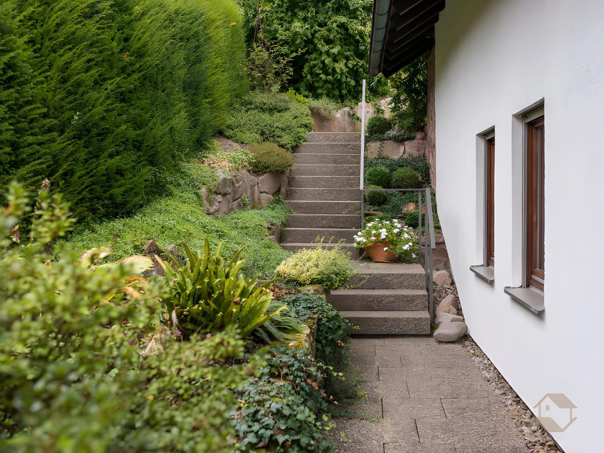 Appartamento Haus Bergfrieden Bad Herrenalb Esterno foto